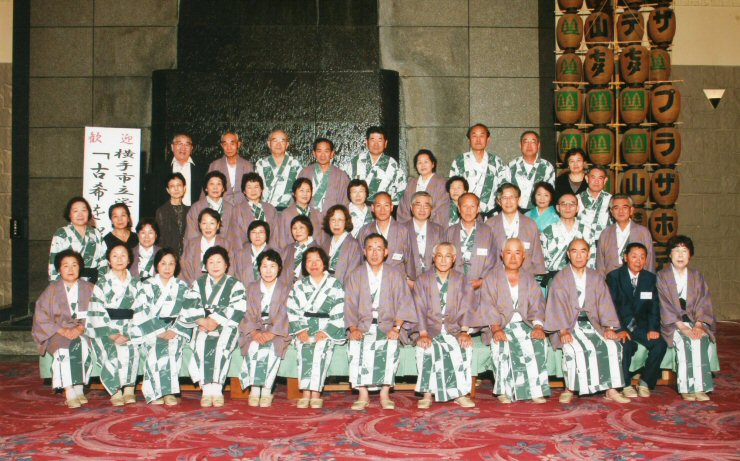 昭和31年卒同期会集合写真